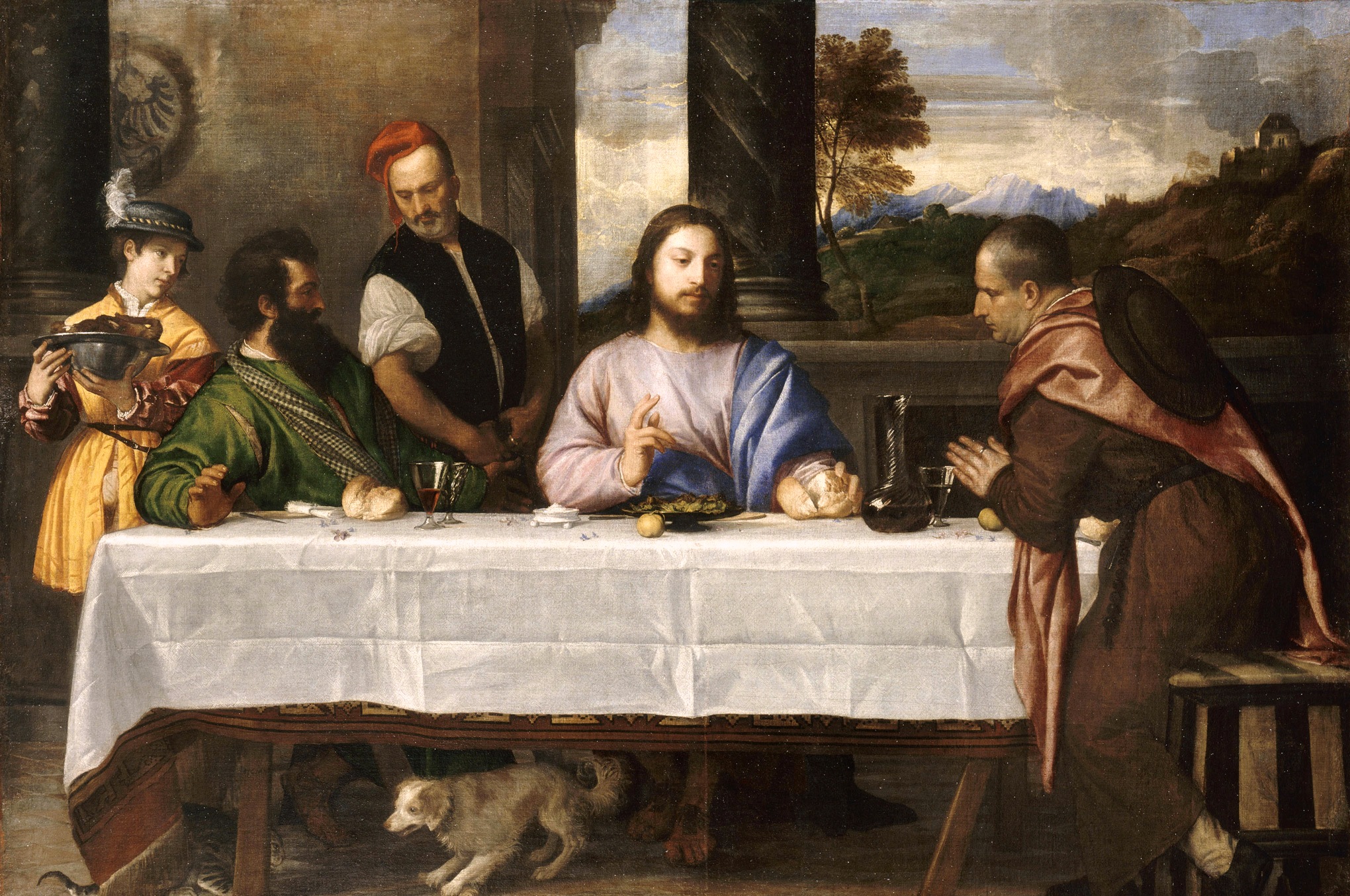 The Supper at Emmaus by Titian